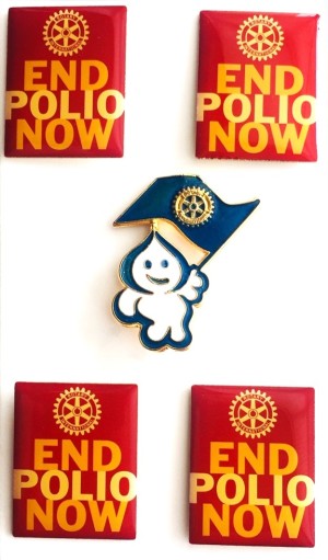Kit End Polio Now + Zé Gotinha
