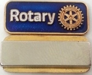 Distintivo Assinatura Rotary com Imã