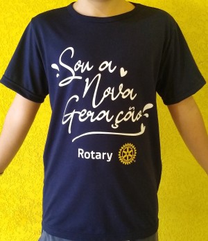Camiseta Rotary Infantil "Sou a Nova Geração"