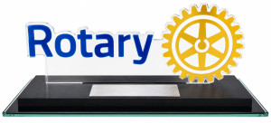 Troféu Rotary em Acrílico