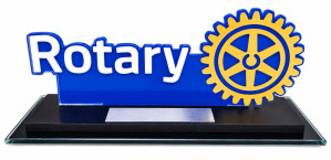 Troféu Rotary em Acrílico