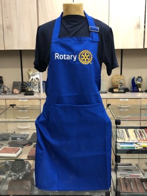 Avental ROTARY ajustável com bolso frontal - AZUL