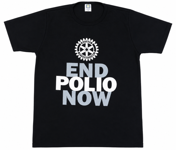 camiseta-end-polio-now-preta